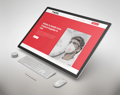 Tradol GT - Work of freelance web designer in the UAE